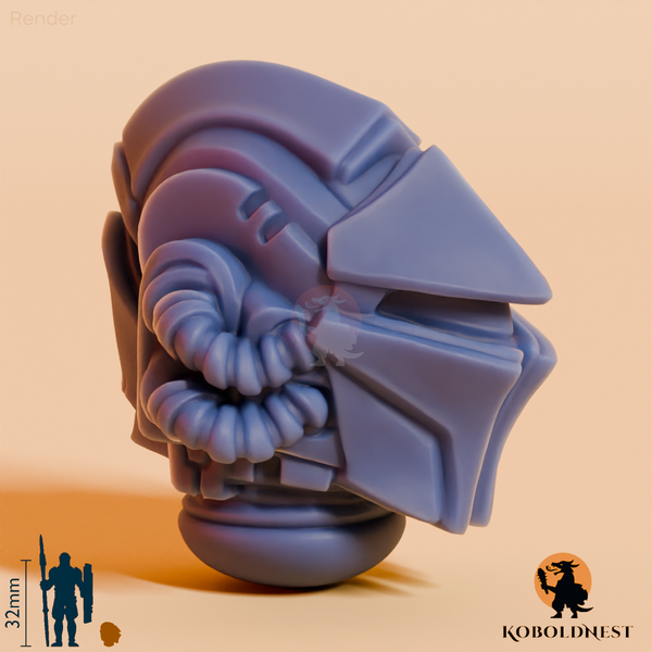 Männerkopf - 86