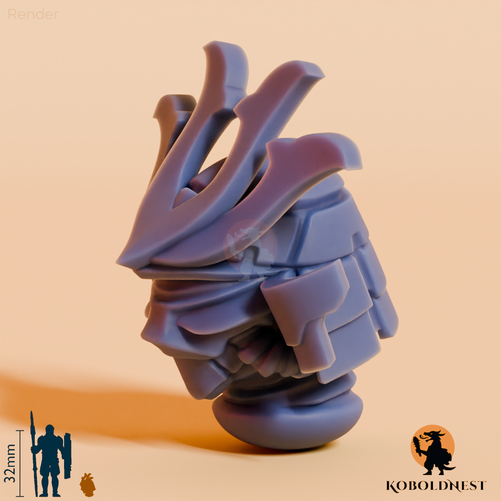 Männerkopf - 88