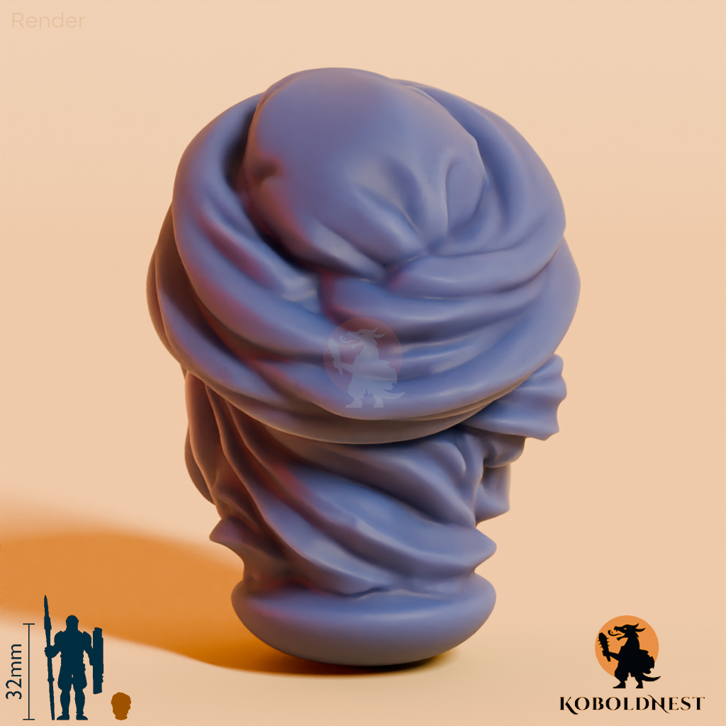 Männerkopf - 89