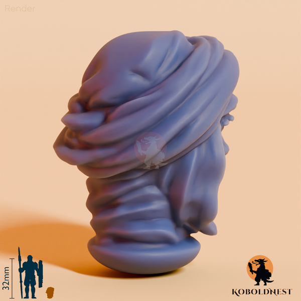 Männerkopf - 90
