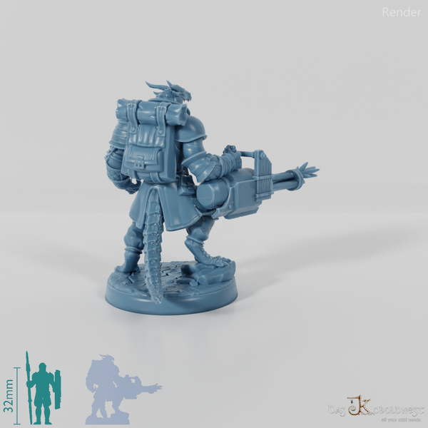 Dragonborn-Vernichter mit Gatling 01