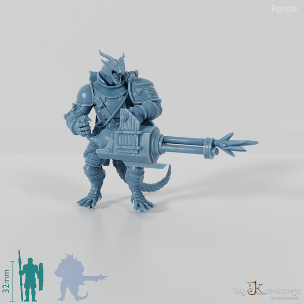 Dragonborn Annihilator with Gatling 02