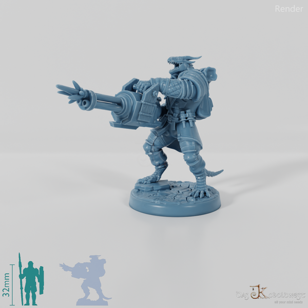 Dragonborn Annihilator with Gatling 03