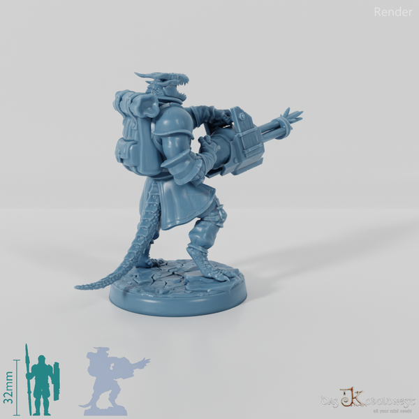 Dragonborn Annihilator with Gatling 03