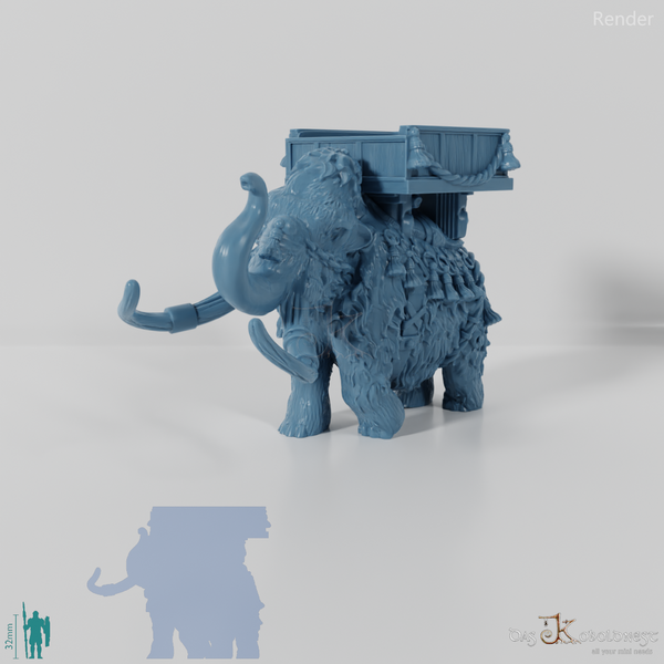 Mammoth - riding mammoth