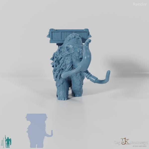 Mammoth - riding mammoth