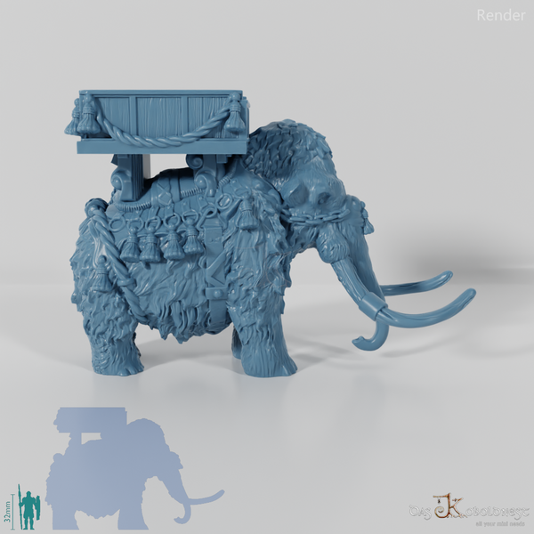 Mammoth - riding mammoth