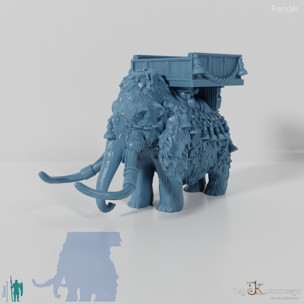 Mammoth - riding mammoth