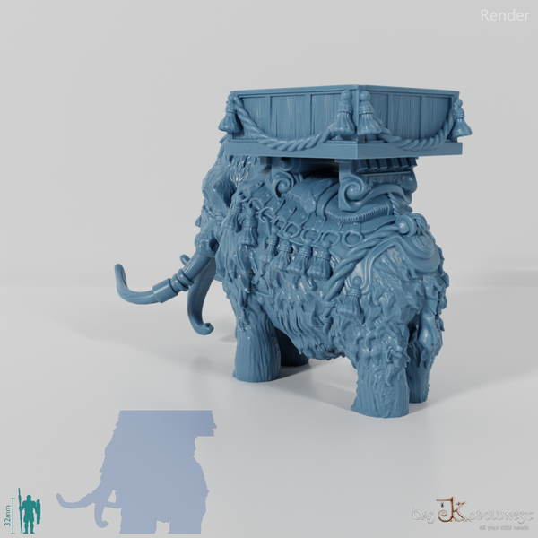 Mammoth - riding mammoth