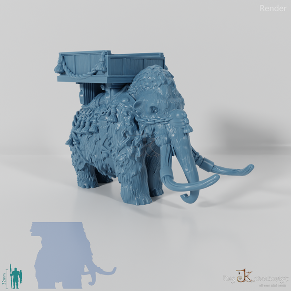 Mammoth - riding mammoth