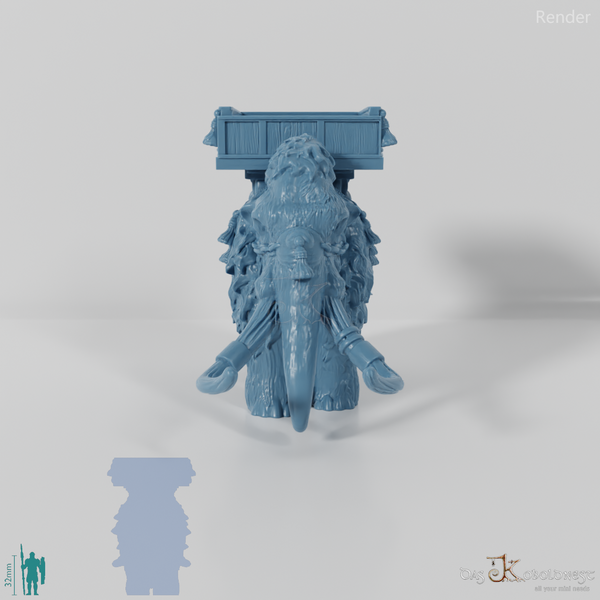 Mammoth - riding mammoth