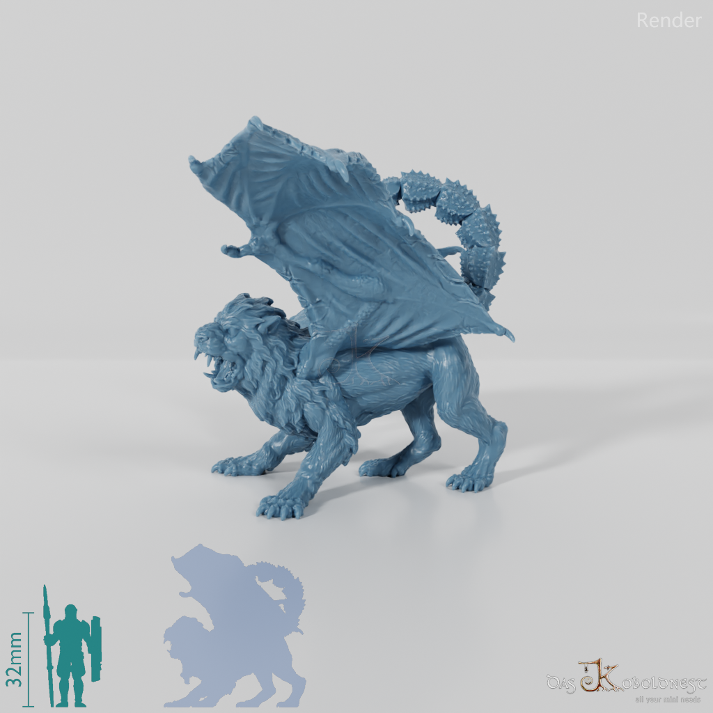 Manticore - Battle-ready manticore