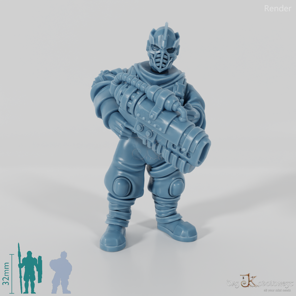 Space Soldiers - Marauder with flamethrower