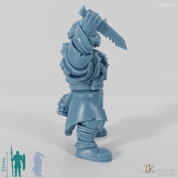 Space Soldiers - Marauder with knife 01