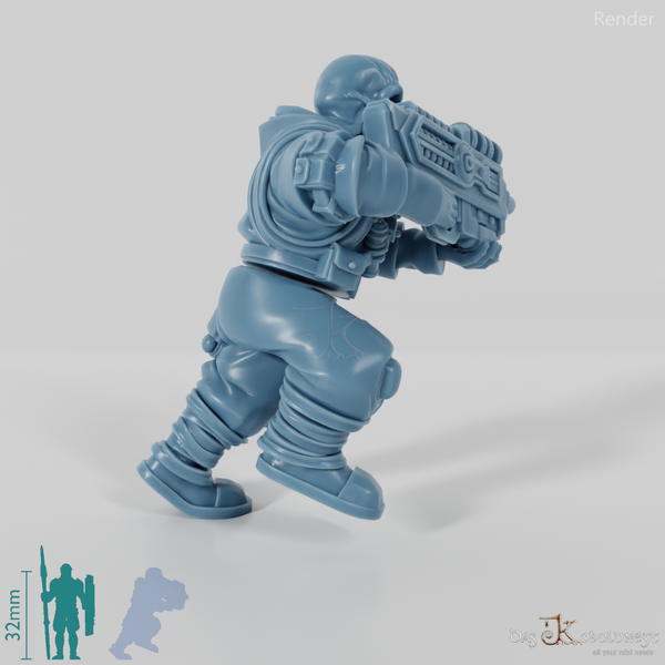 Space Soldiers - Marauder with Melting Gun 01