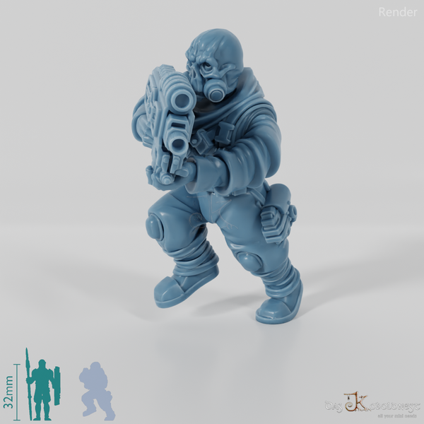 Space Soldiers - Marauder with Melting Gun 01