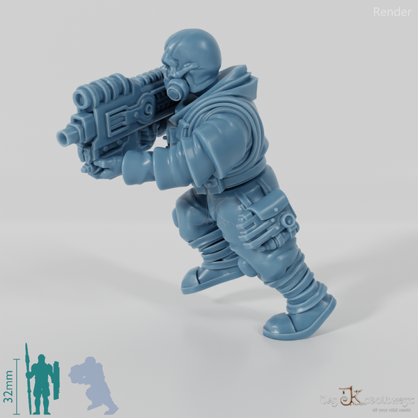 Space Soldiers - Marauder with Melting Gun 01