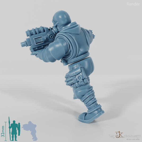 Space Soldiers - Marauder with Melting Gun 01