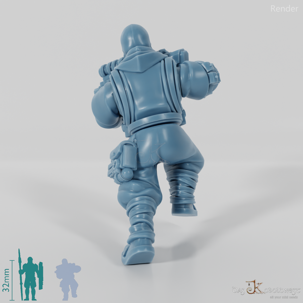 Space Soldiers - Marauder with Melting Gun 01