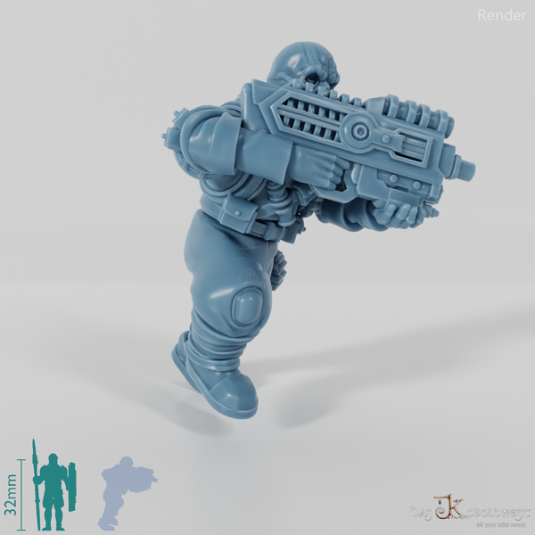 Space Soldiers - Marauder with Melting Gun 01