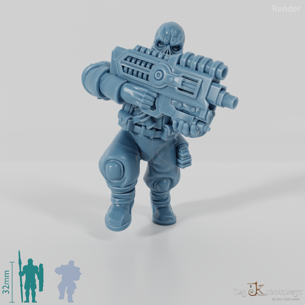 Space Soldiers - Marauder with Melting Gun 01