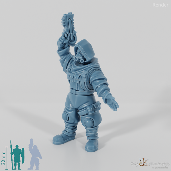 Space Soldiers - Marauder mit Pistole 01