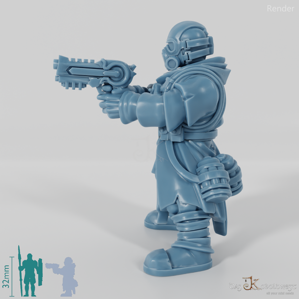 Space Soldiers - Marauder mit Pistole 03