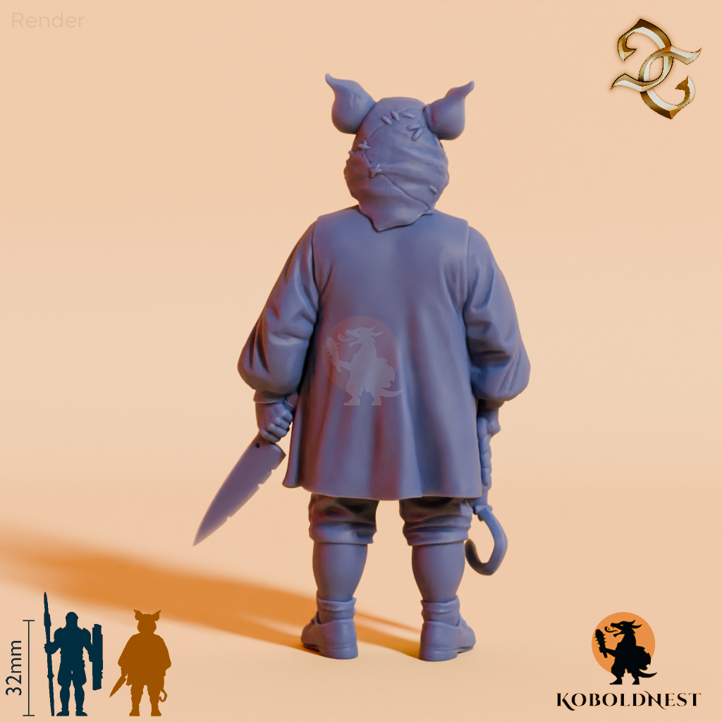 Marcus Hog, Verrückter Fleischer