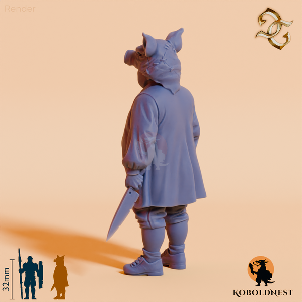 Marcus Hog, Verrückter Fleischer