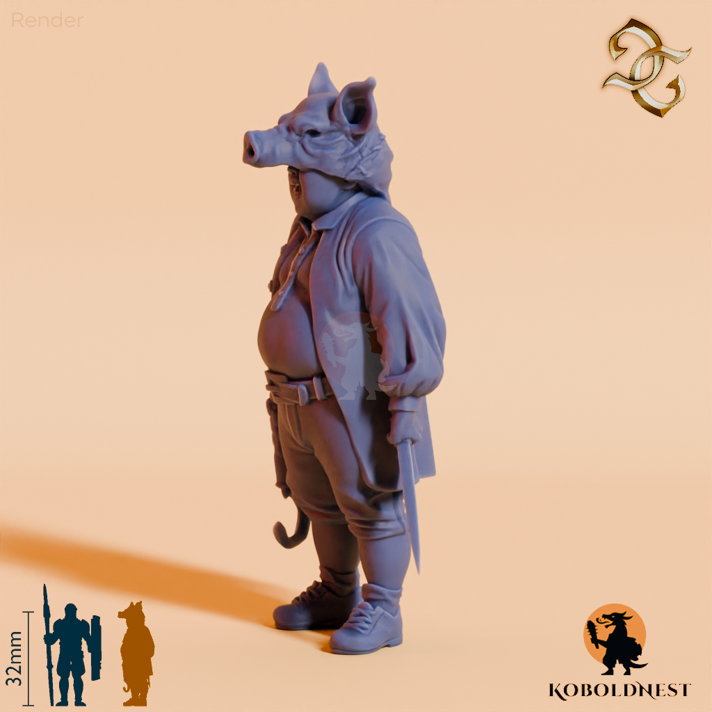 Marcus Hog, Verrückter Fleischer