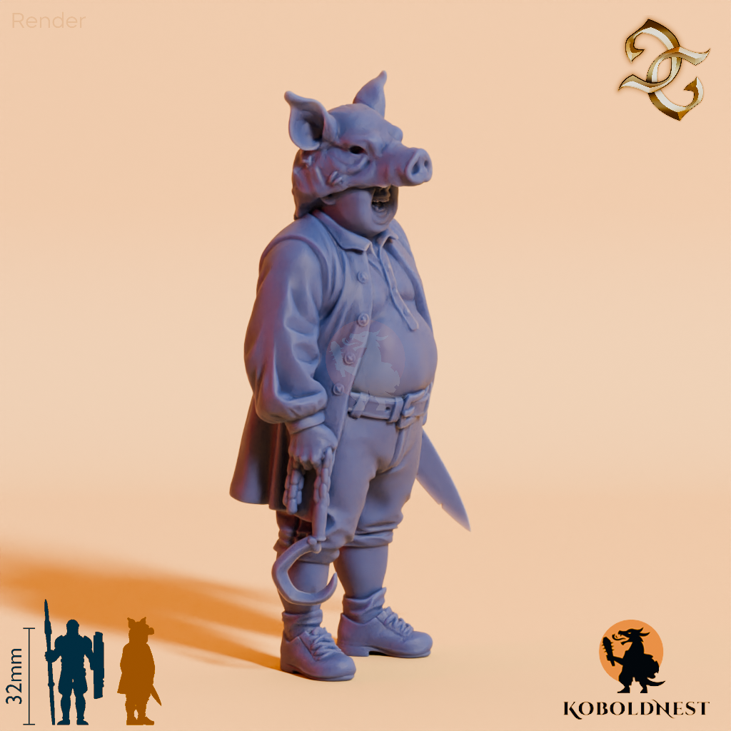 Marcus Hog, Verrückter Fleischer