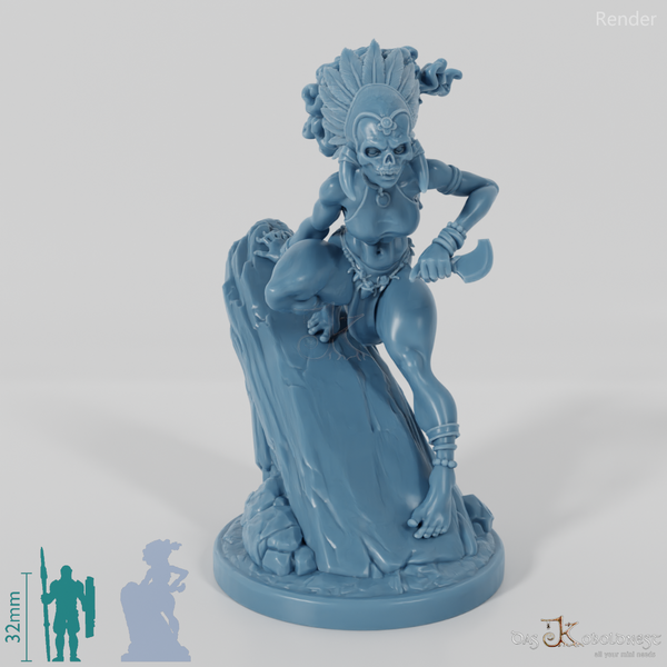 Masina, Masked Island Villain with Hatchet 01