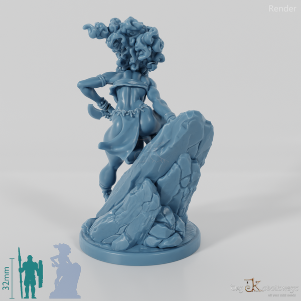 Masina, island villain with hatchet 01