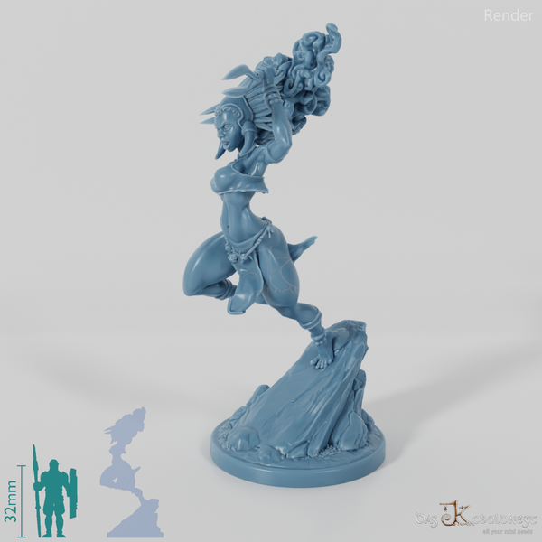 Masina, Inselschurkin mit Doppelklinge 02