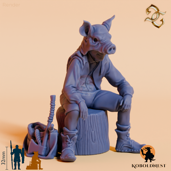 Max Ripper, Verrückter Holzfäller