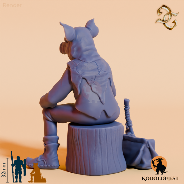 Max Ripper, Verrückter Holzfäller