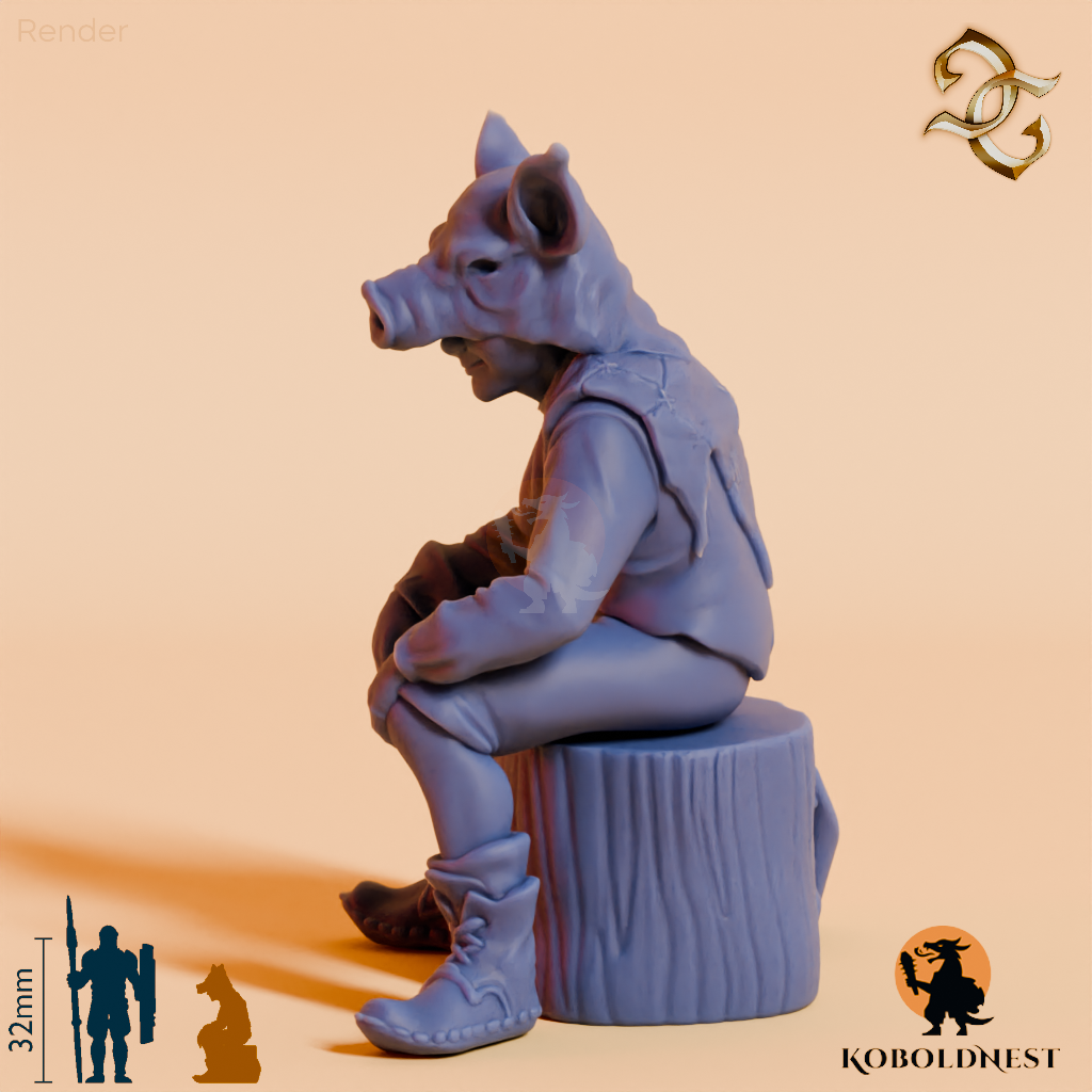 Max Ripper, Verrückter Holzfäller