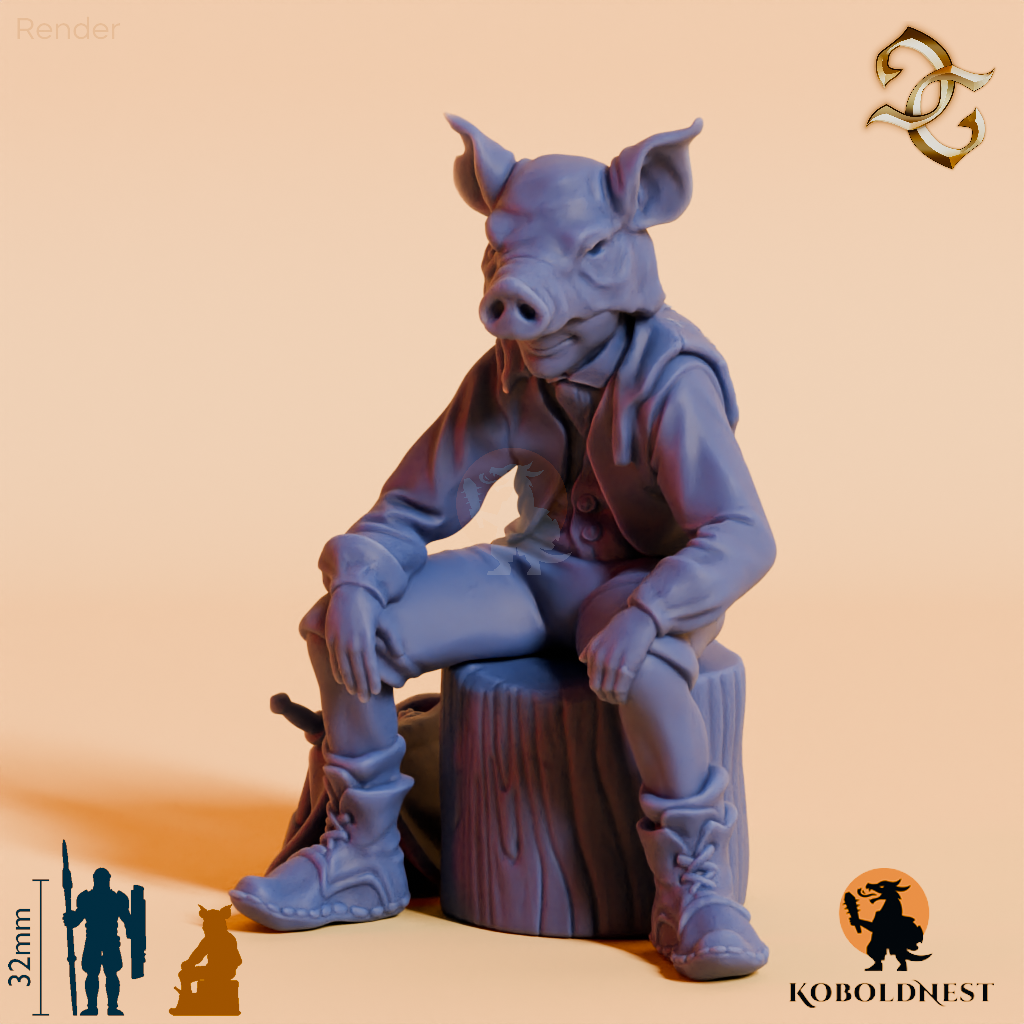 Max Ripper, Verrückter Holzfäller