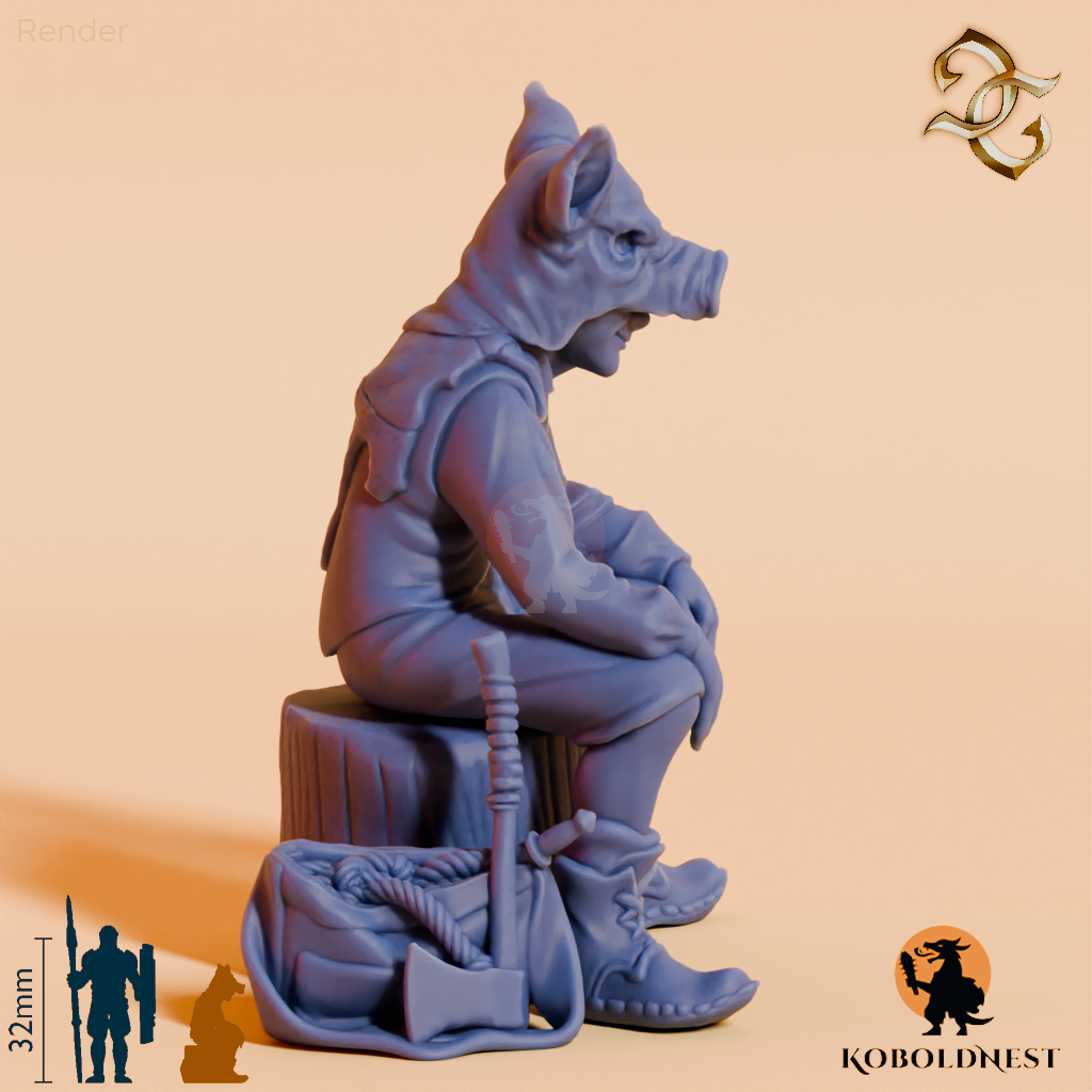 Max Ripper, Verrückter Holzfäller