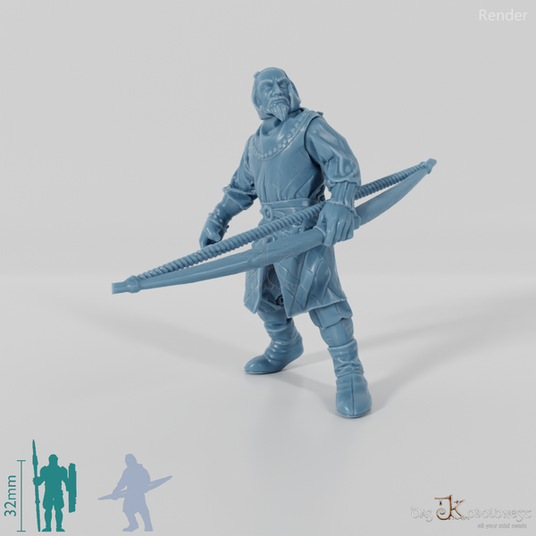 Gerüsteter Bogenschütze 03