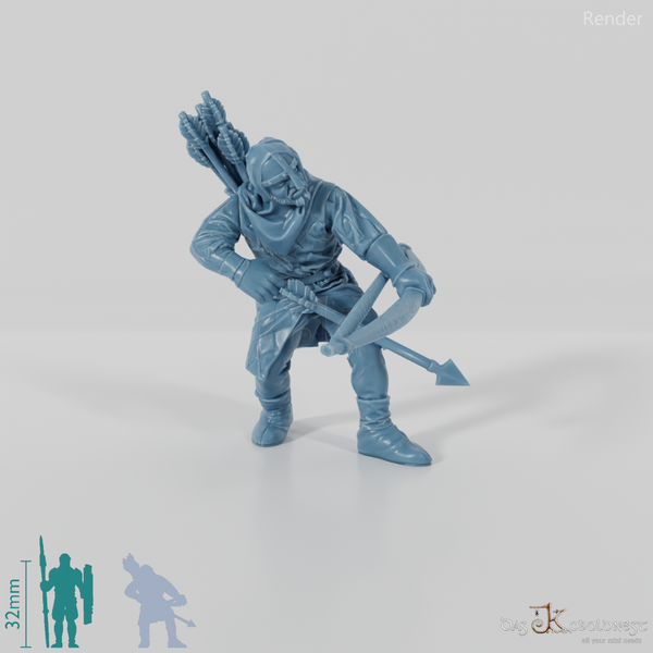 Gerüsteter Bogenschütze 05