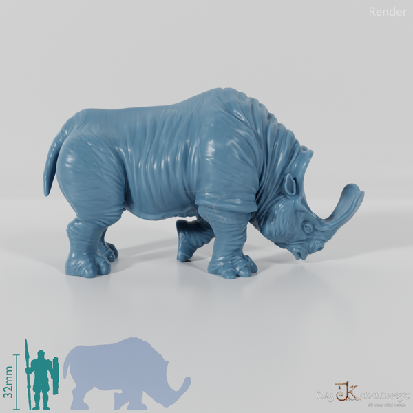 Megacerops 01 - StoneAxe Miniatures