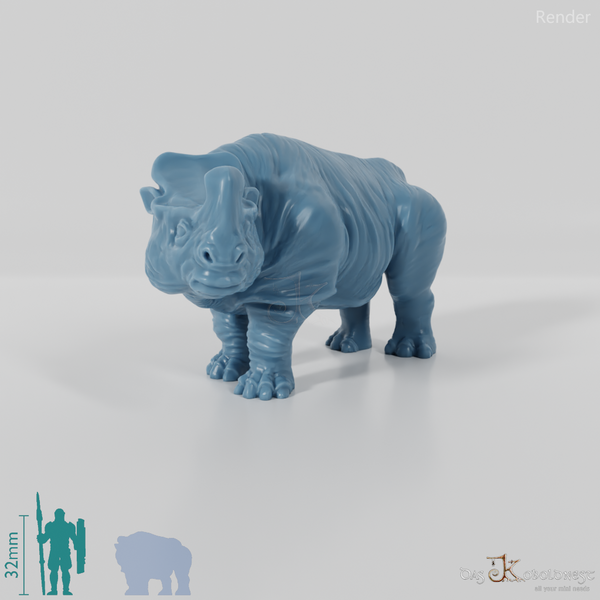 Megacerops 06 (Juvenile) - StoneAxe Miniatures