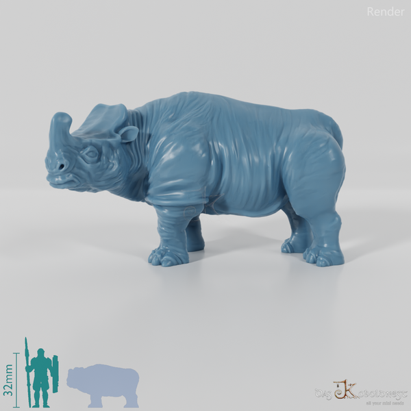 Megacerops 06 (Juvenile) - StoneAxe Miniatures