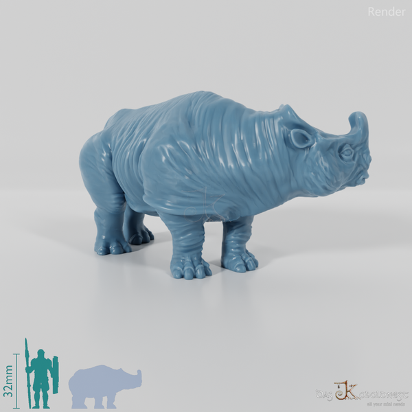 Megacerops 06 (Juvenile) - StoneAxe Miniatures