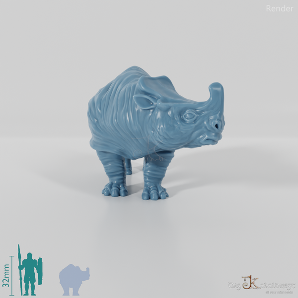 Megacerops 06 (Juvenile) - StoneAxe Miniatures