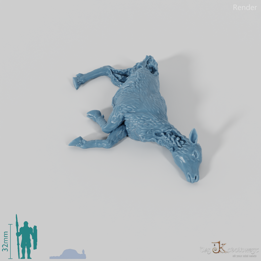 Megaloceros 10 (Kadaver) - StoneAxe Miniatures
