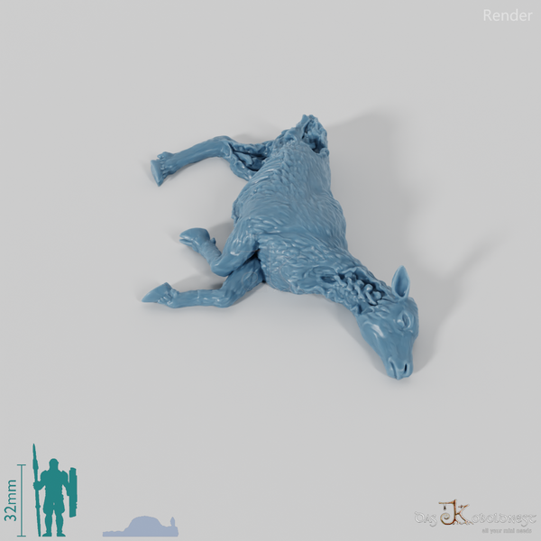 Megaloceros 10 (Kadaver) - StoneAxe Miniatures