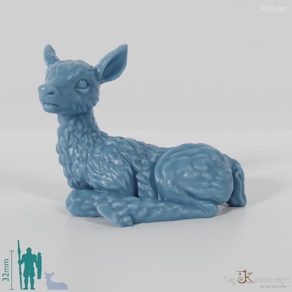 Megaloceros 12 (Jungtier) - StoneAxe Miniatures