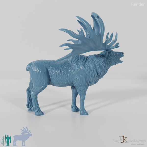 Megaloceros 02 - StoneAxe Miniatures